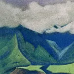 Рерих Н.К. (Часть 6) - Гималаи #123 Отроги скал и долина