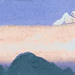 Гималаи #173 Утренние туманы, Рерих Н.К. (Часть 6)
