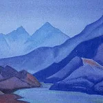 Гималаи #160 Синеющие вершины, Рерих Н.К. (Часть 6)