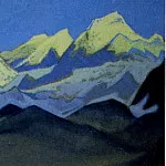 Himalayas # 55 Shining snow ridge