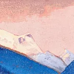 Гималаи #142 Розовый небосвод, Рерих Н.К. (Часть 6)