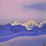 Гималаи #99 Горная гряда на рассвете