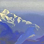 Гималаи #81 Вечерние снега, Рерих Н.К. (Часть 6)