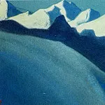 Гималаи #142 Горы в лунном свете, Рерих Н.К. (Часть 6)