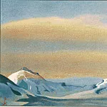 Гималаи #80 Луч солнца в облаках, Рерих Н.К. (Часть 6)