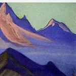 Рерих Н.К. (Часть 6) - Граница Тибета #105 (Туман, спустившийся с вершин)