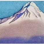 Гималаи #24 Туман, спускающийся с вершины, Рерих Н.К. (Часть 6)