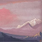 Гималаи #51 Краски заката, Рерих Н.К. (Часть 6)