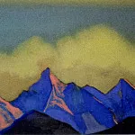 Гималаи #20 Облака и скалы, Рерих Н.К. (Часть 6)