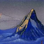 Гималаи #8 Вершины гор. Облака, Рерих Н.К. (Часть 6)