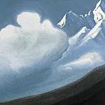 Гималаи #21 Облако на вершинах, Рерих Н.К. (Часть 6)