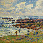 Gathering of Seaweeds at Nevez, 1908, Henry Moret