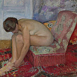 Female Nude Seated, Henri Lebasque