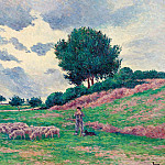 Mereville, Flock of Lambs, 1902-03, Максимильен Люс