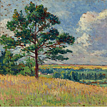 Landscape near Mereville, 1905, Максимильен Люс