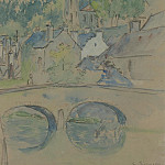 St. Vorle, Chatillon-sur-Seine, 1903, Camille Pissarro