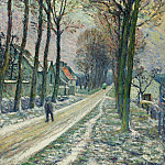 Little Street at Chessy, 1906, Henri Lebasque