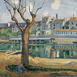 View to the Quay of Pamponne, 1904, Henri Lebasque