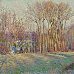 Poplars in Autumn near Chalifert, 1900, Henri Lebasque