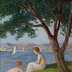 Bathers at Saint-Tropez, Максимильен Люс