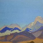 Рерих Н.К. (Часть 4) - Гималаи #91 (Предрассветные горы)