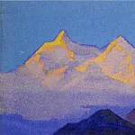 Рерих Н.К. (Часть 4) - Гималаи #17 Лиловеющие горы