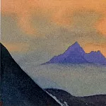 Рерих Н.К. (Часть 4) - Гималаи #113 Синие вершины в тумане