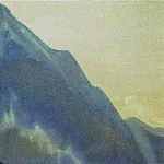 Рерих Н.К. (Часть 4) - Гималаи #79 Одинокий утес