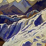 Рерих Н.К. (Часть 4) - Гималаи #76 Склоны, покрытые ледником