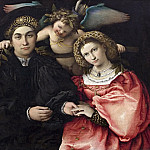 Micer Marsilio Cassotti y su esposa Faustina, Lorenzo Lotto