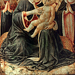 Мадонна с Младенцем со свв Марией Магдалиной и Марфой, Беноццо Гоццоли