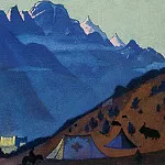 Roerich N.K. (Part 3) - Lahul # 28 ( Tibetan mill. Kyelang)
