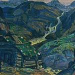 Mill in the mountains. Step 1-e, Roerich N.K. (Part 2)