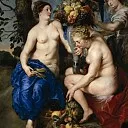 Part 4 Prado Museum - Rubens, Pedro Pablo; Snyders, Frans -- Ninfas con el cuerno de la abundancia