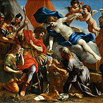 Венера проливает чудодейственный бальзам на рану Энея, Франческо Ванни