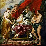 Part 1 Louvre - Peter Paul Rubens -- Medici Cycle: Birth of Louis XIII at Fontainebleau on September 27, 1601