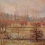 Камиль Писсарро - Крепкий мороз под утро (1894)