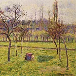 Камиль Писсарро - Яблони в поле (1892)