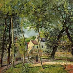Камиль Писсарро - Пейзаж в Осни.... (1883)