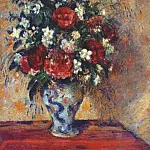 Камиль Писсарро - Ваза с цветами 1877-8
