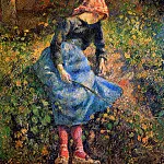 Camille Pissarro - The shepherdess 