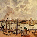 Камиль Писсарро - Гаврский порт (1903)