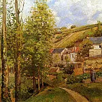Camille Pissarro - View on Ermitage 
