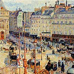 Камиль Писсарро - Гаврская площадь, Париж (1893)