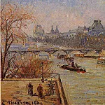 Камиль Писсарро - Лувр (1901)