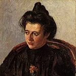 Camille Pissarro - Portrait of Jeanne. (1898)