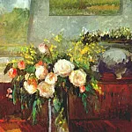 Камиль Писсарро - Розы 1902