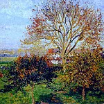 Камиль Писсарро - Осеннее утро в Эраньи (1897)
