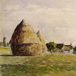 Камиль Писсарро - Сумерки, Эраньи (1889)