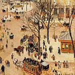 Камиль Писсарро - Площадь Французского Театра (1898)